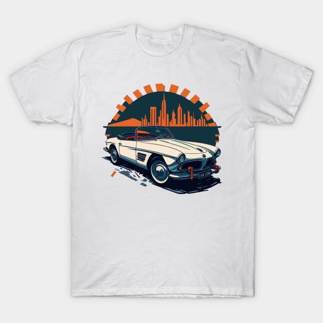 BMW 507 classic cars T-Shirt by remixer2020